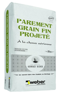 WEBER PAREMENT GRAIN FIN PROJETE 001 (WEBER.CAL PF) SAC 25KG